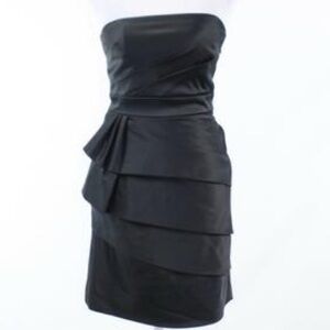 White House‎ Black Market | strapless black dress